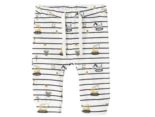 Name It jet stream stribet printet bukser